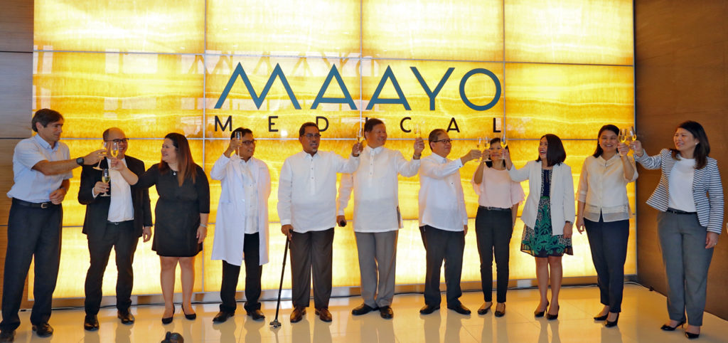 Maayo Medical executives / CDN Junjie Mendoza