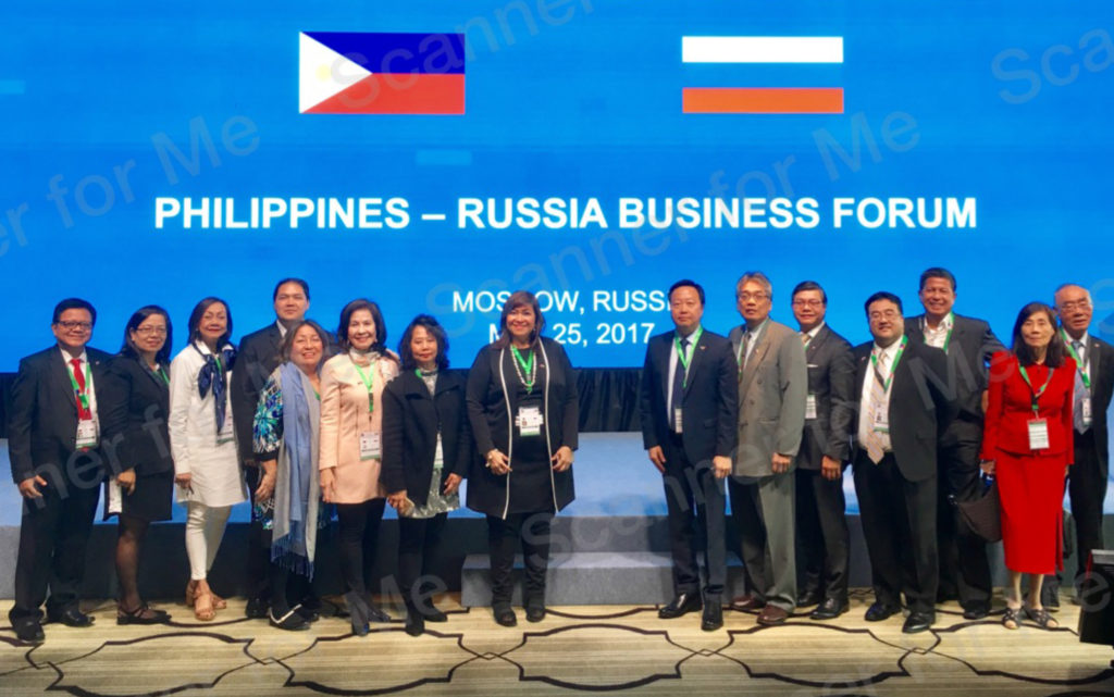 Cebu delegation to Russia