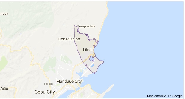 Liloan town via google map