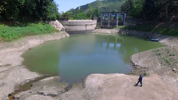 Photo of the Buhisan Dam for story: Ahead of El Niño: Water rationing starts in some Cebu City brgys