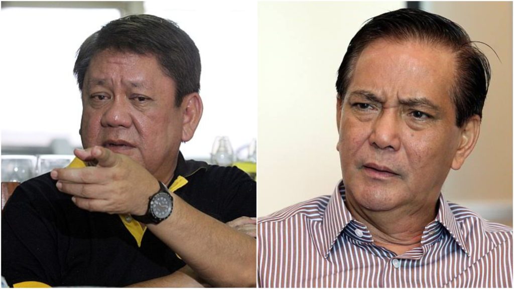 Former Cebu City Mayor Tomas Osmeña (left) says that he will not attend the meeting that Vice Mayor Michael Rama organized to plan for the Sinulog 2021 because the latter has no authority over the Sinulog Foundation Inc. | CDN Digital file photos