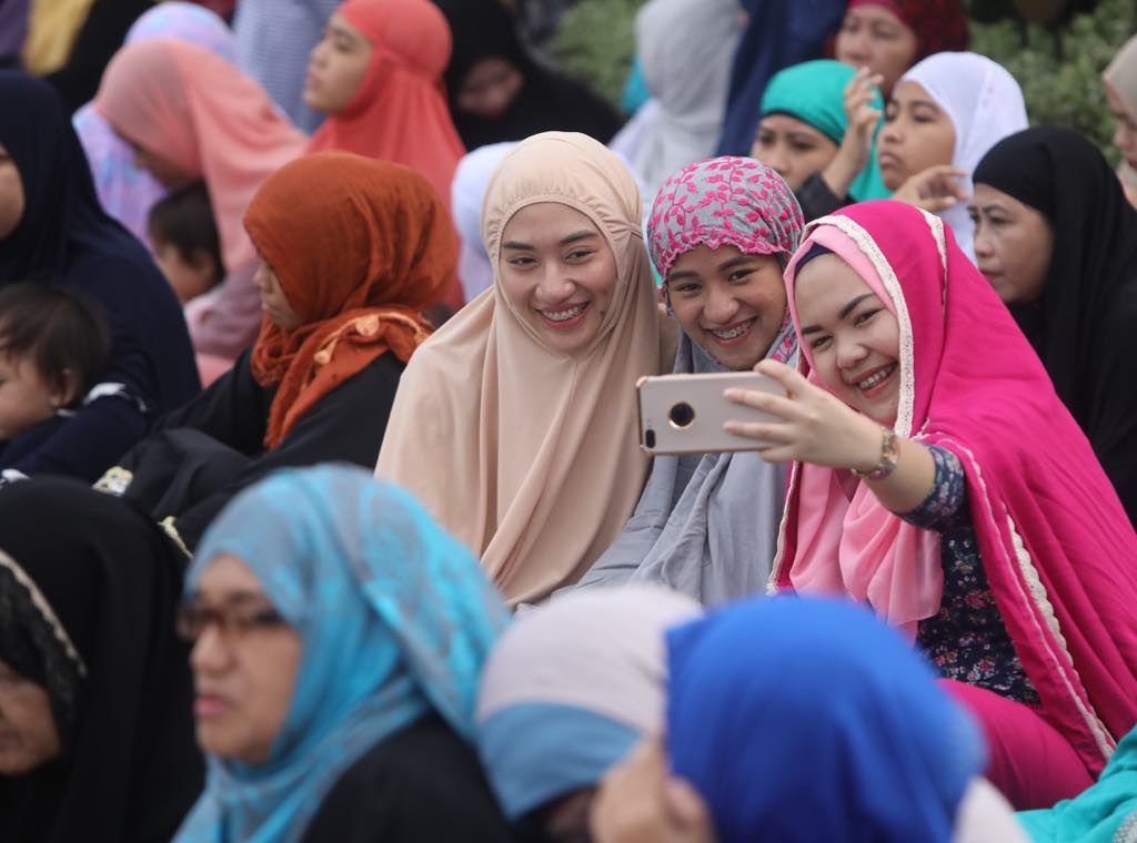 Muslims in Cebu celebrate Eid al-Adha at the Plaza Independencia, Cebu City in this August 2018 photo. 