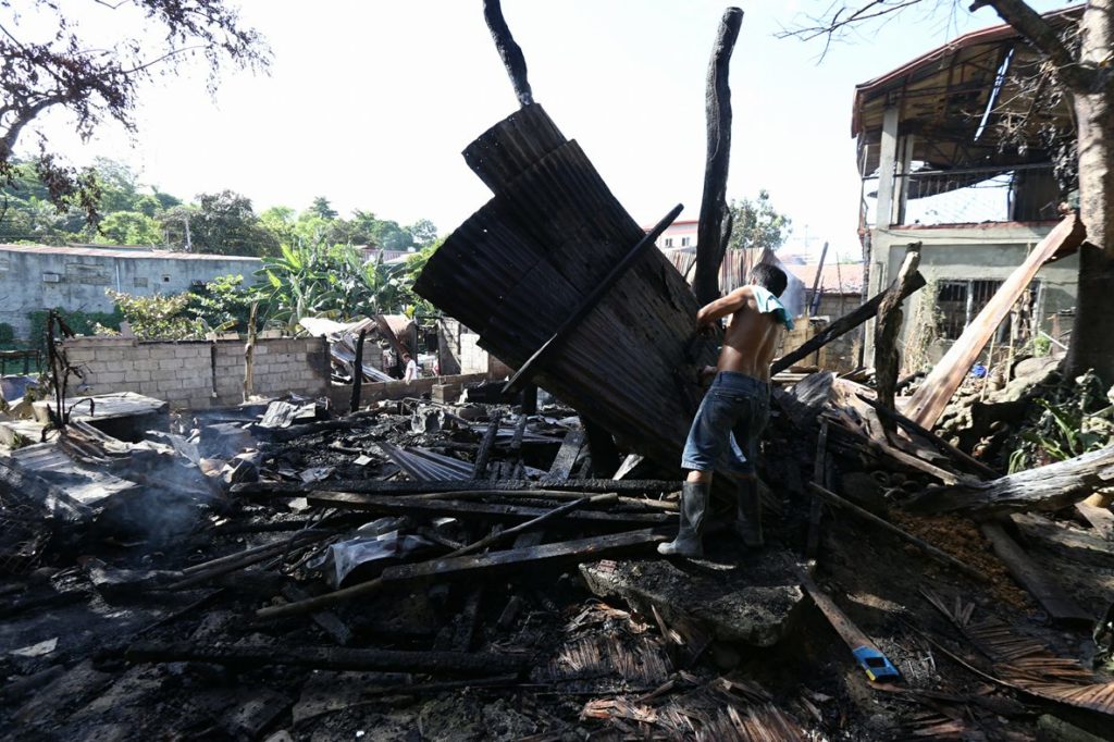 Nine Houses Razed In Bacayan 