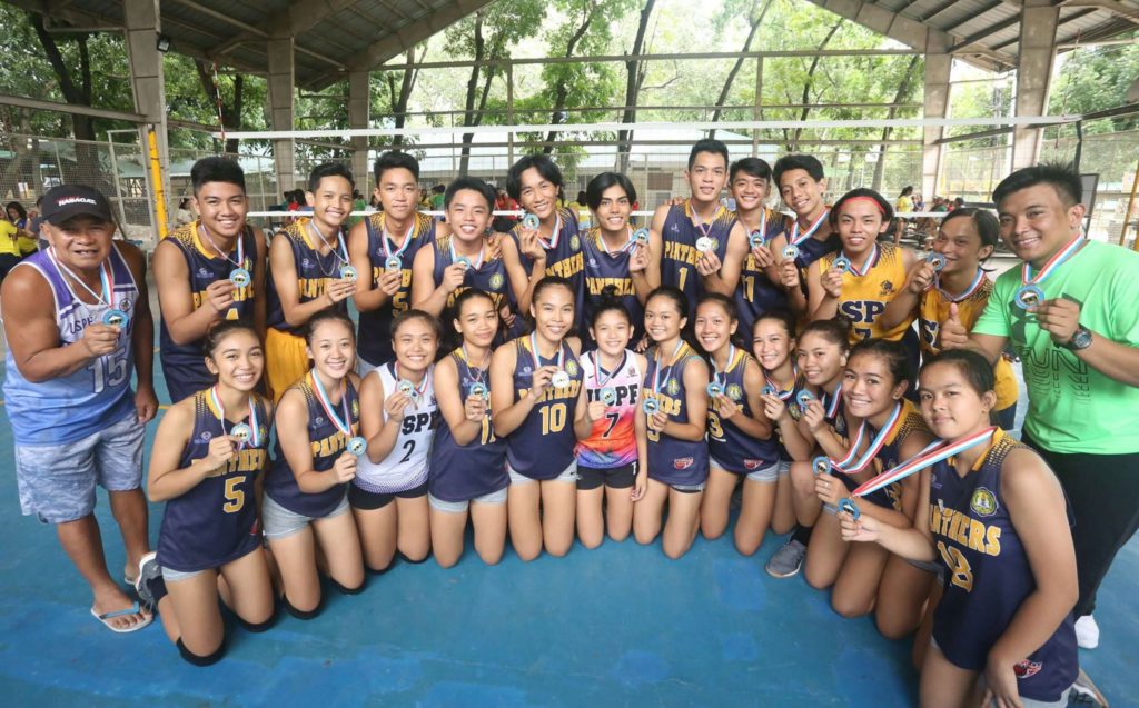 BREAKING USPF secondary volleyball sweeps Cebu City Olympics titles