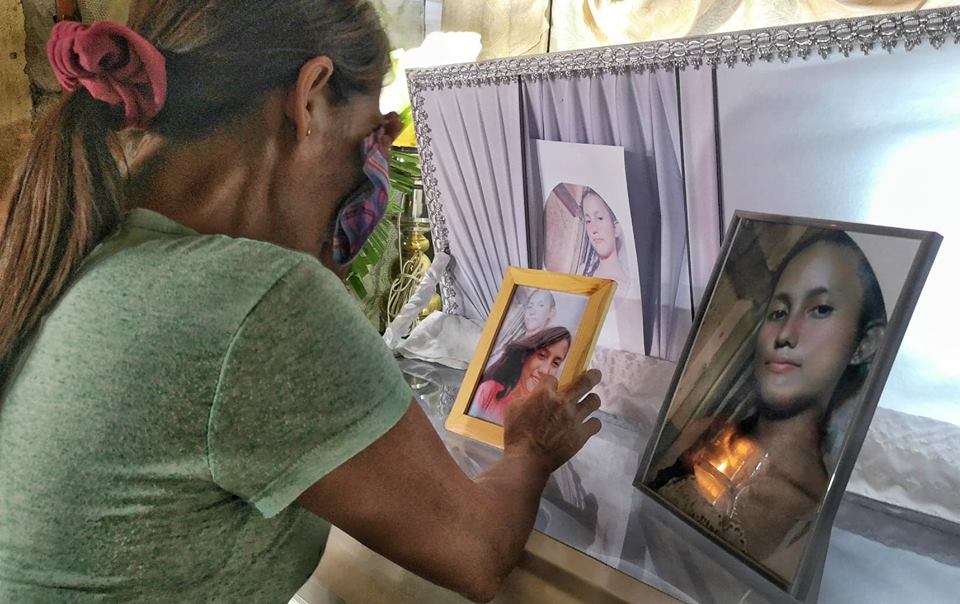Mother mourns the death of her daughter