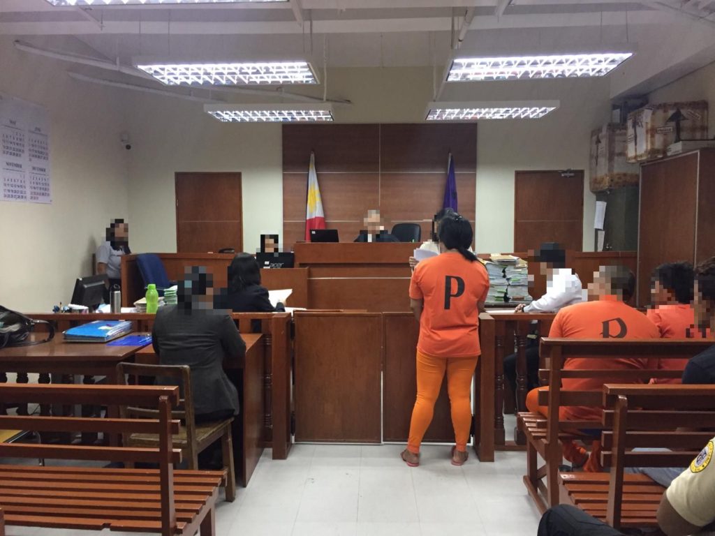 ONLINE TRAFFICKING. ON MARCH 11, 2022, ANOTHER TWO WOMEN THIS TIME FROM LAPU-LAPU ARE FOUND GUILTY OF ATTEMPTED CHILD TRAFFICKING. (FILE PHOTO) This is March 20, 2019 photo of a 25-year-old woman from Cordova town, Cebu, who was sentenced to 26 years in prison after she was found guilty of attempted trafficking, child abuse and voyeurism. | IJM Cebu file photo