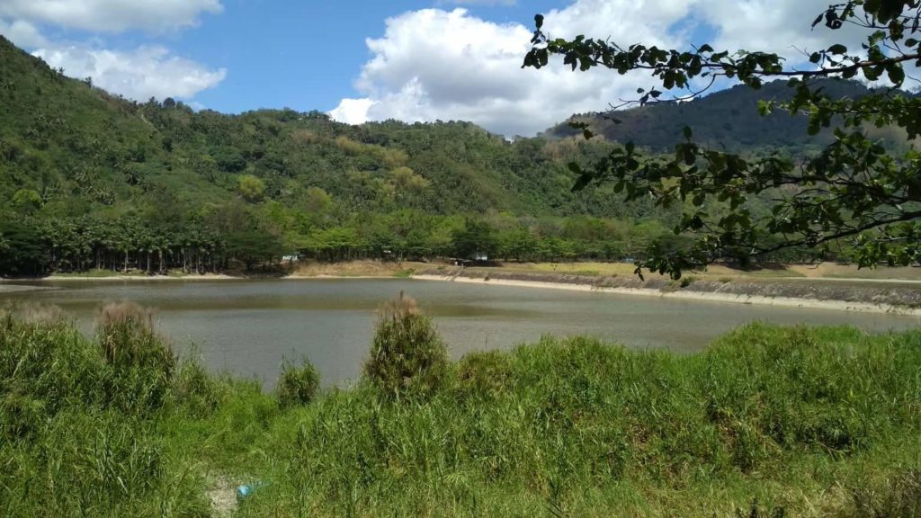 A photo of Jaclupan Dam's sedimentation basin for story: MCWD inks deal to provide additional water supply to Talisay City