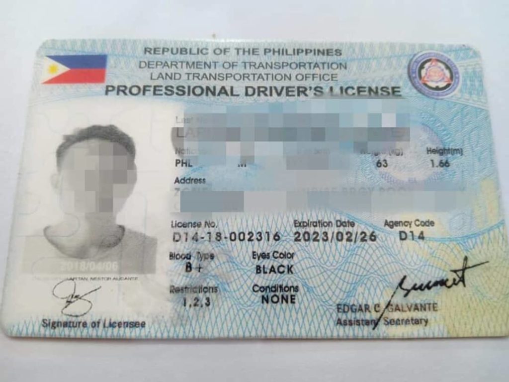 LTO license