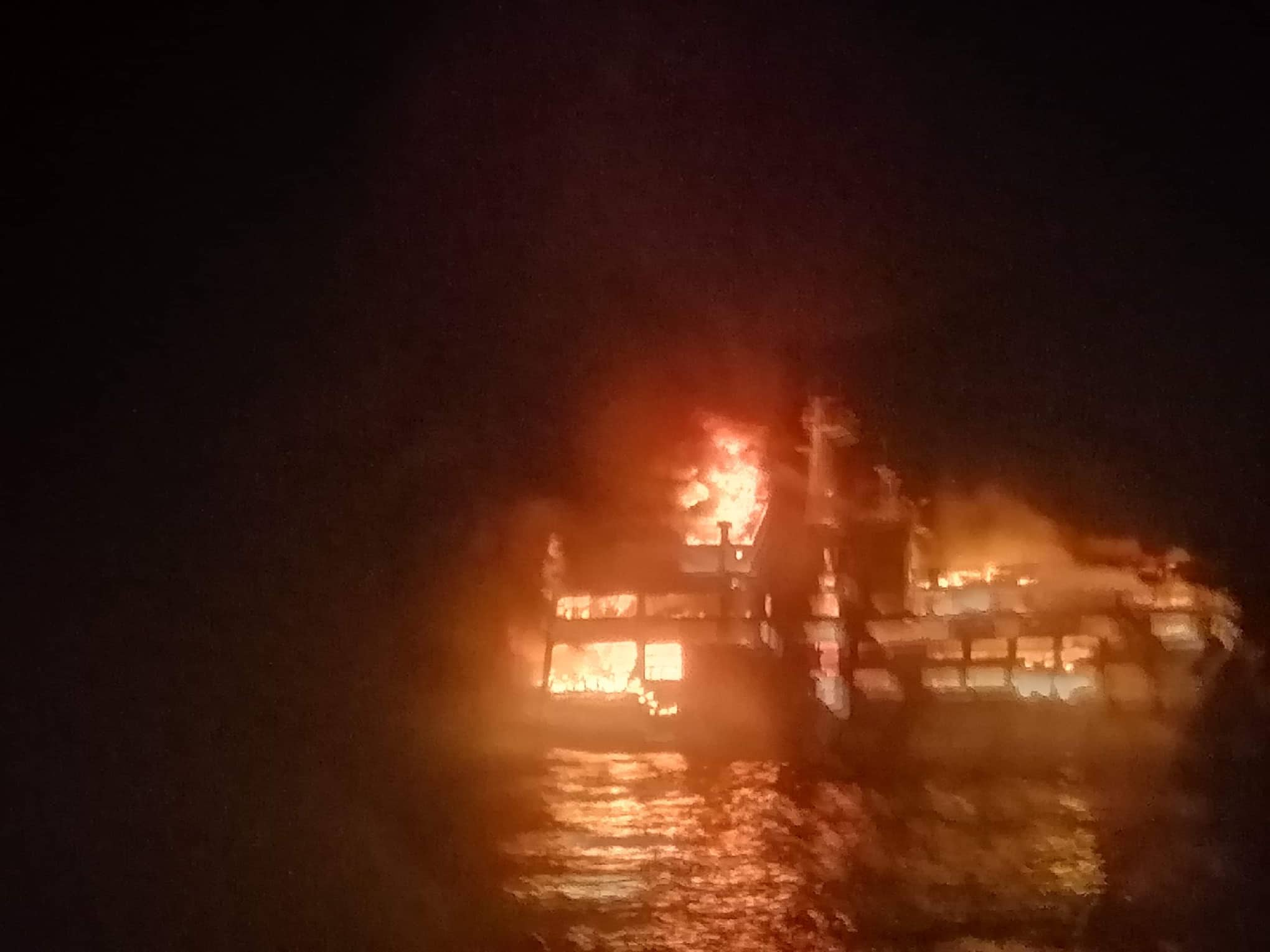 Coast Guard's Probe Of Lite Ferry 16 Fire Incident Has Yet To Start 