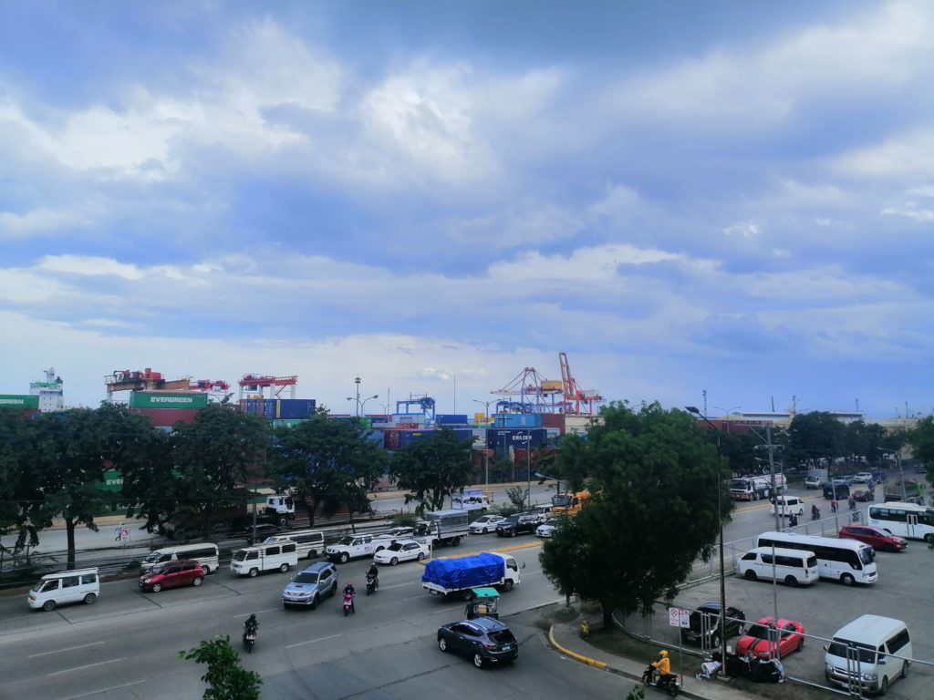 Cebu City's North Reclamation Area skyline as seen from the rooftop of the Cebu Daily News Digital Building at 4 p.m. on Friday, Aug. 23, 2019. |CDND Photo/Gerard Vincent Francisco
