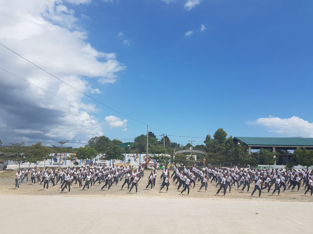 The 300 new police trainees of Police Regional Office in Central Visayas or PRO-7 are seen at the training center in Barangay Jugan, Consolacion town in northern Cebu in this 2018 photo . | CDN file photo