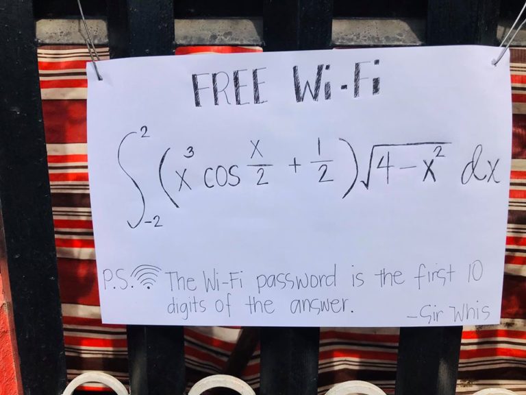 School Wifi Password