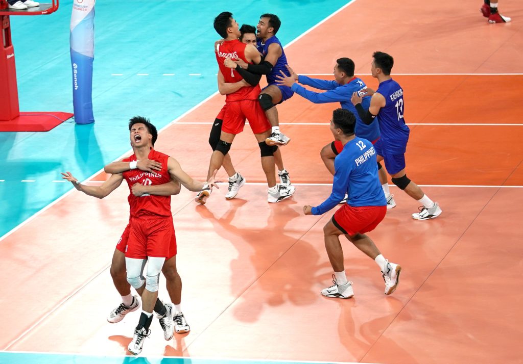 PH men's volleyball team upsets Thailand to reach finals Cebu Daily News