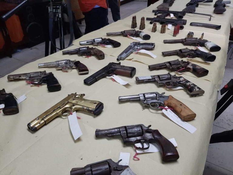 Cebu City cops seize more loose firearms from mountain barangays | Cebu ...