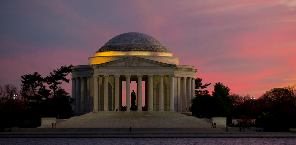 This is the Thomas Jefferson Memorial in Washington DC | AP Photo