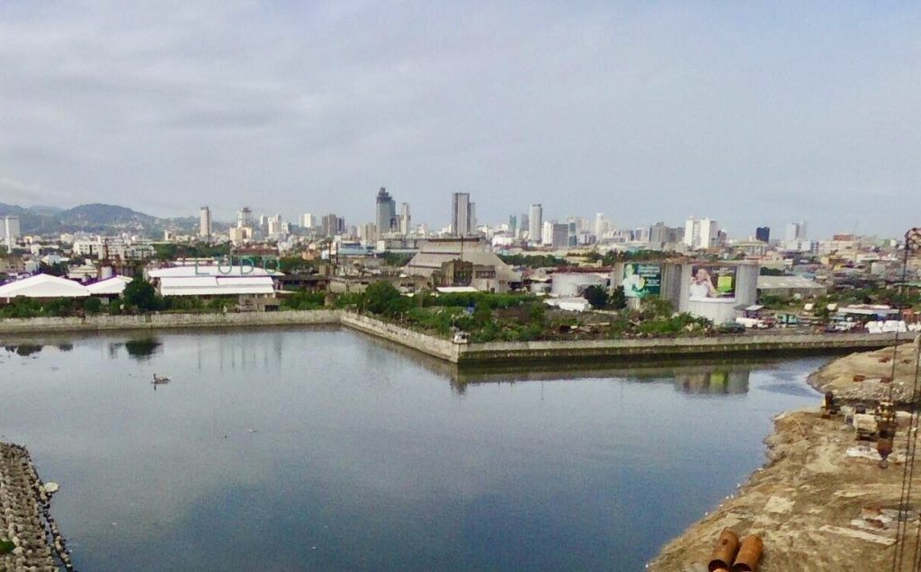 The skyline of Cebu City's southern district.