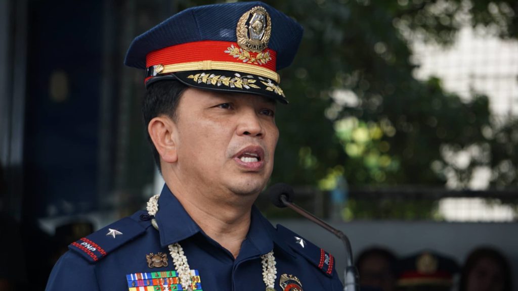 Police Brigadier General Albert Ignatius Ferro, director of the Police regional Office in Central Visayas (PRO-7), warns protesters on Monday's SONA. | CDN Digital file photo