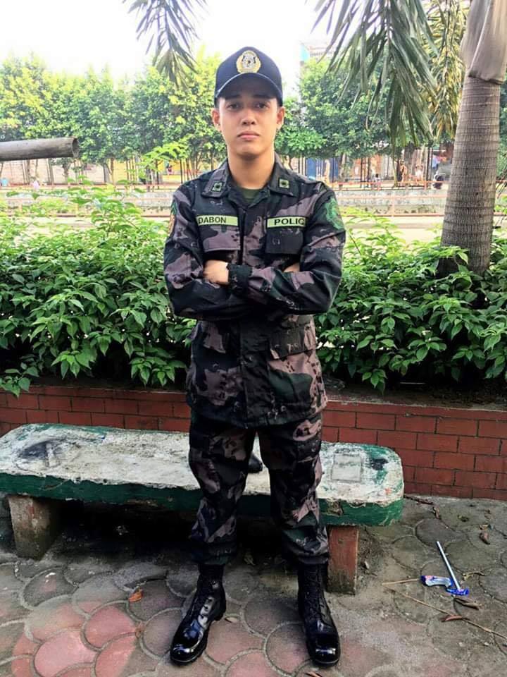 Police Captain Elstone Dabon assumed as officer-in-charge of Argao police station on Friday, March 6, 2020. | Contributed Photo