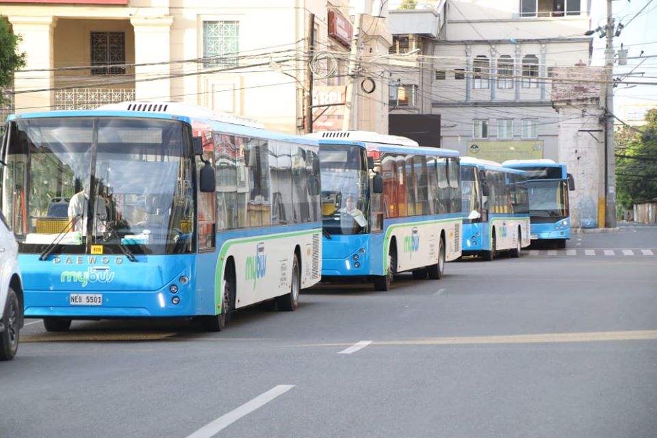 Free bus rides for frontline workers in Cebu City. This is one way to help those medical workers battling the virus. | Photo courtesy of Cebu City PIO