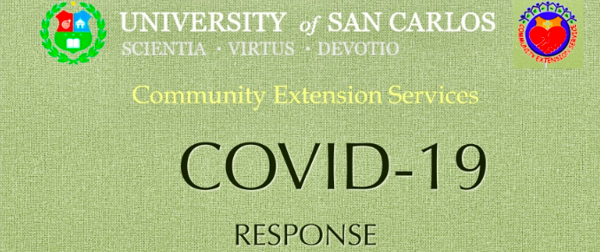 This is the logo for the USC's FB page for the mental health of frontliners in COVID-19 crisis.