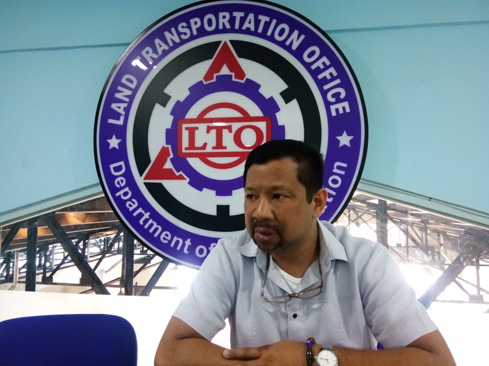 cyber libel case appeal of Caindec junked. In photo is LTO-7 Regional Director Victor Caindec. | file photo