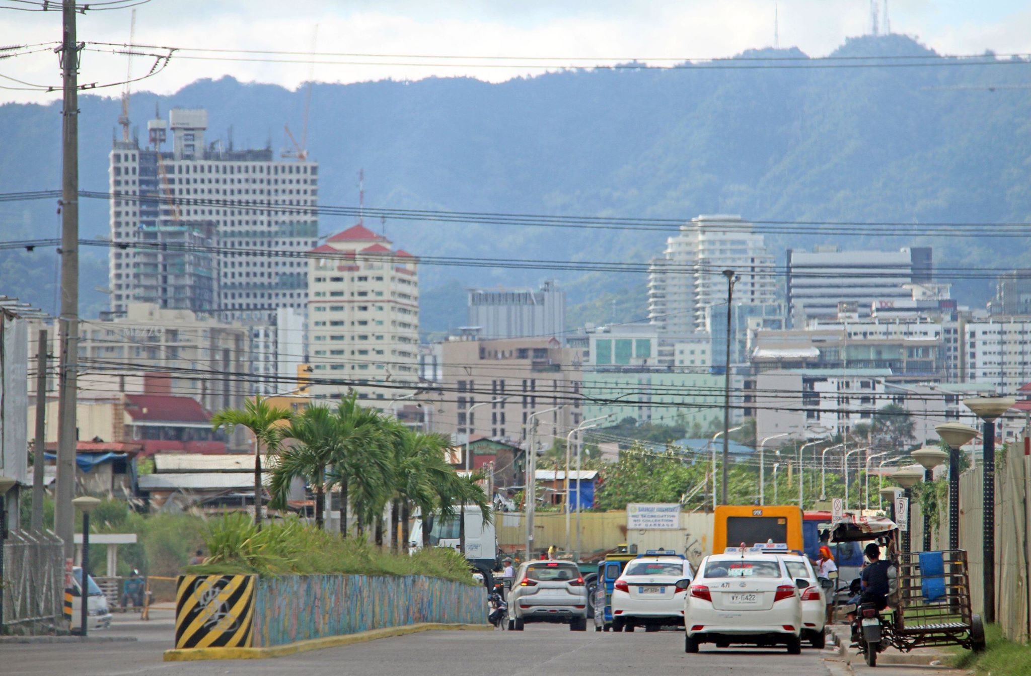 Skyscrapers in Cebu City tower over the almost empty streets due to the city and the province's lockdown, which the governor says she has no date for the lifting of the ECQ because it will depend on the progress of the COVID-19 cases in Luzon. CDN Digital photo | Brian J. Ochoa
