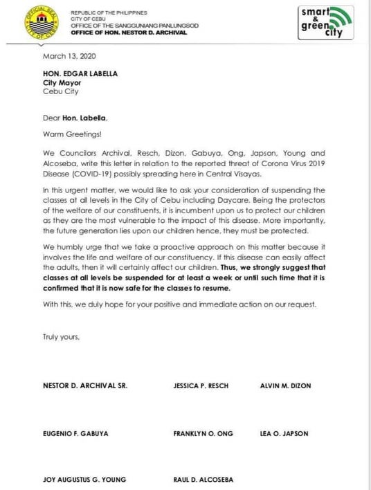 BOPK letter to Labella