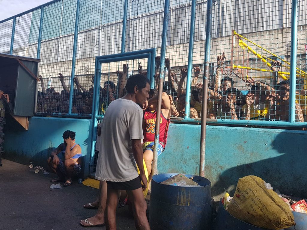 A scene inside Cebu City Jail during a greyhound operation last February 29, 2020. Today, 63 more inmates were found to be positive of the coronavirus disease 2019 (COVID-19) | CDN Digital file photo