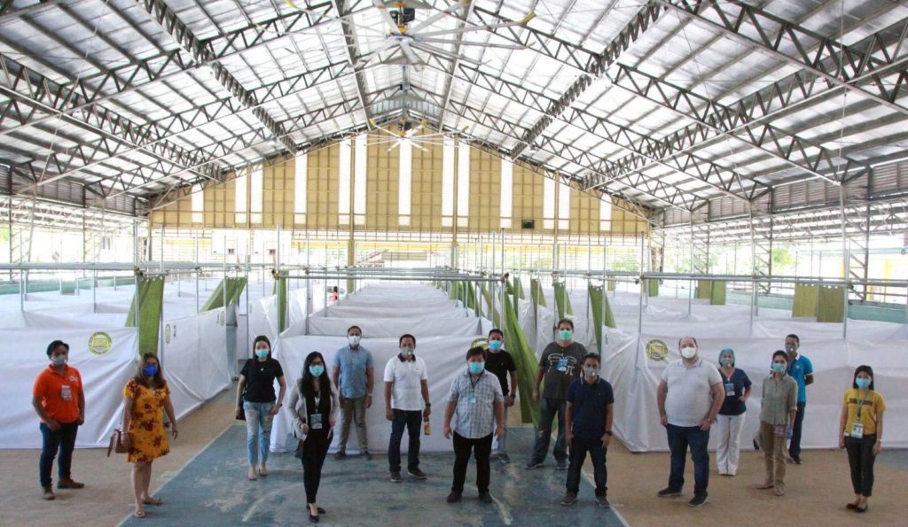 Dumaguete City's 40-bed community isolation center is ready for person presenting influenza-like illness (PPIs). | Florence Baesa