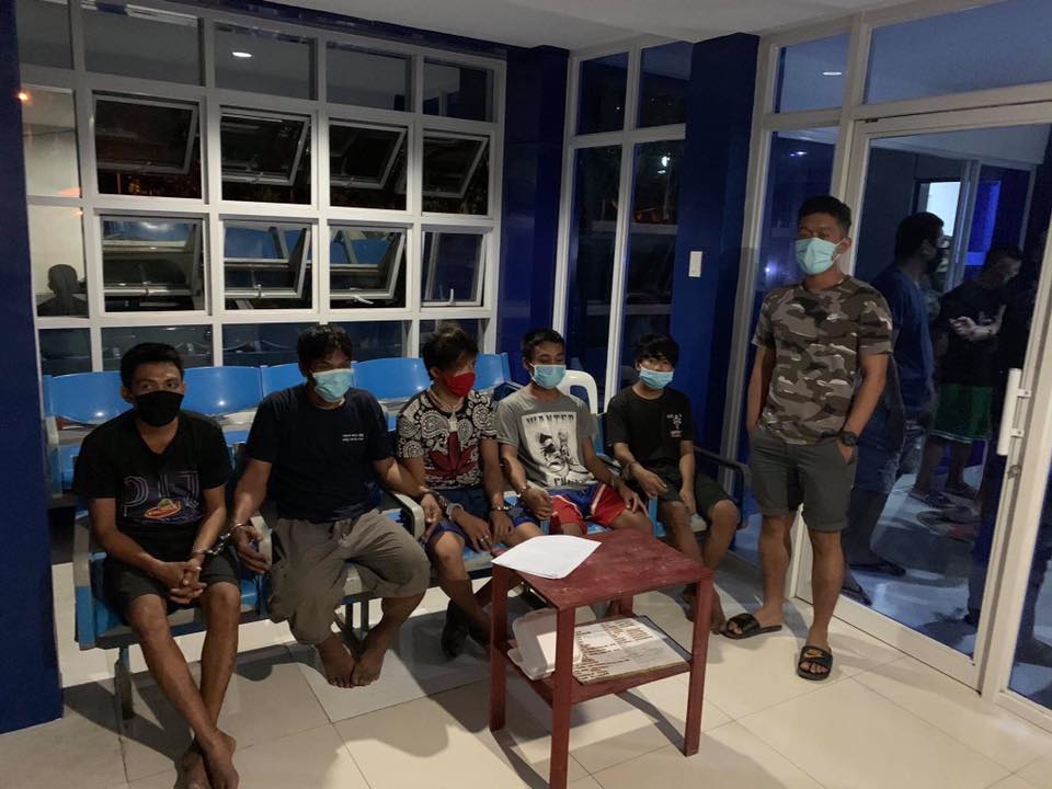 five escapees surrendered themselves after the Talisay City Police Office located them in Nivel Hills, Barangay Busay which is a few kilometers away from CPPO’s headquarters. | Photo Courtesy of Talisay City Police Office