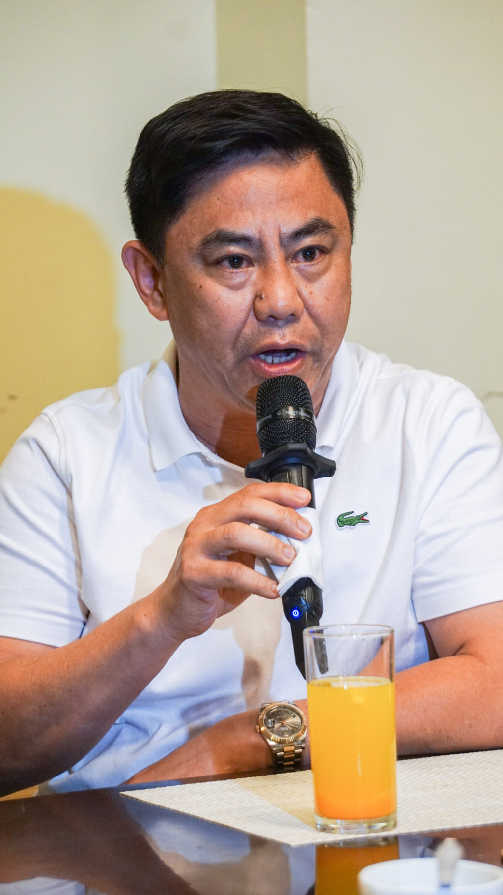 Lapu-Lapu City Mayor Junard Chan is encouraging workers, who are returning to work amid the GCQ, to take the tests for COVID-19 for their safety and everyone's well-being.