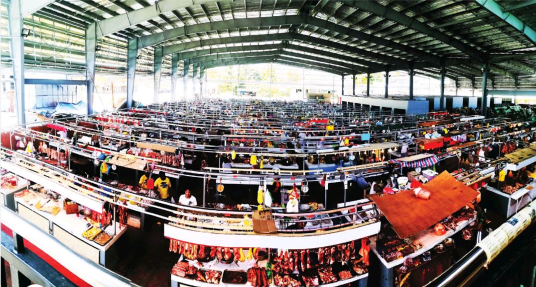 Talisay City has limited market days to residents of seven barangays per day. | Photo coourtesy of Talisay City