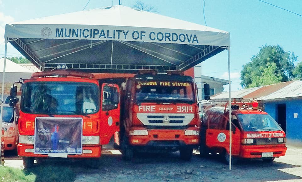 The Cordova Fire Station has been put under lockdown after seven of their personnel tested positive of coronavirus disease 2019 (COVID-19). | Photo from Cordova Fire Station