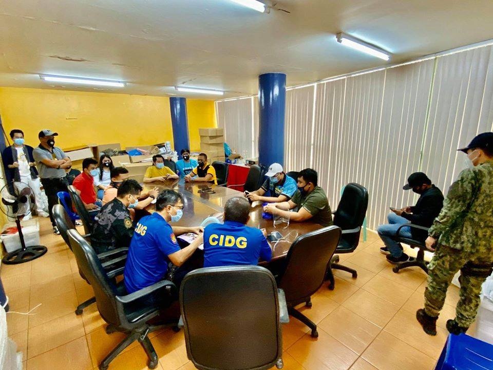 The police and the CIDG has stepped in the investigation on the fiesta celebration held in Sitio Alumnos, Barangay Basak San Nicolas last June 27. | Photos courtesy of Barangay Basak San Nicolas