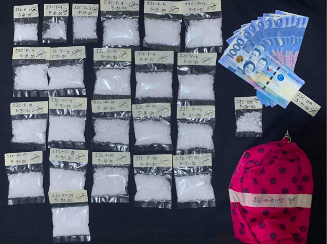 With the arrest of a high value individual on May 31, who was caught with P2.3 million worth of suspected shabu, police are expecting more illegal drug traders to get on with their operations as the city goes into GCQ. | Contributed photo