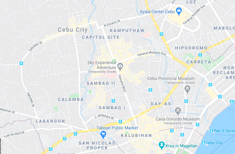 Map of Cebu City | Google Maps