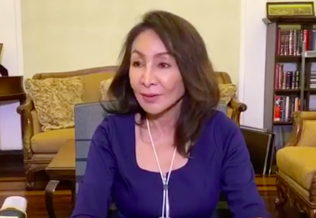 Cebu Governor Gwendolyn Garcia says that Secretary Carlito Galvez Jr., head implementor of the COVID-19 task force, has said that the province's appeal to transition to an modified general community quarantine has a good chance of being approved. | Screengrab from Governor Garcia's press conference (file photo)