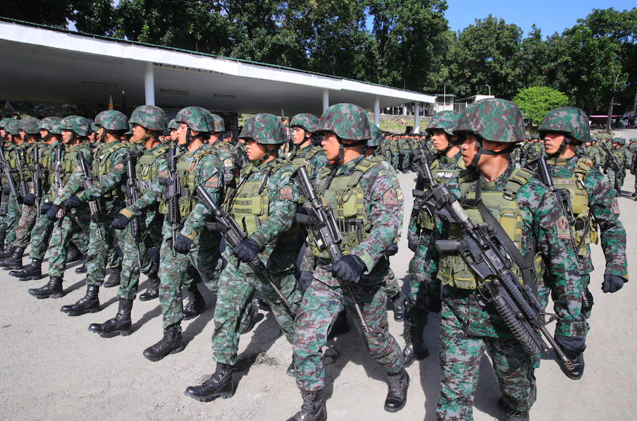 An elite team of police officers will arrive in Cebu on Friday or Saturday to help augment the forces here to implement the lockdown. INQUIRER FILE PHOTO