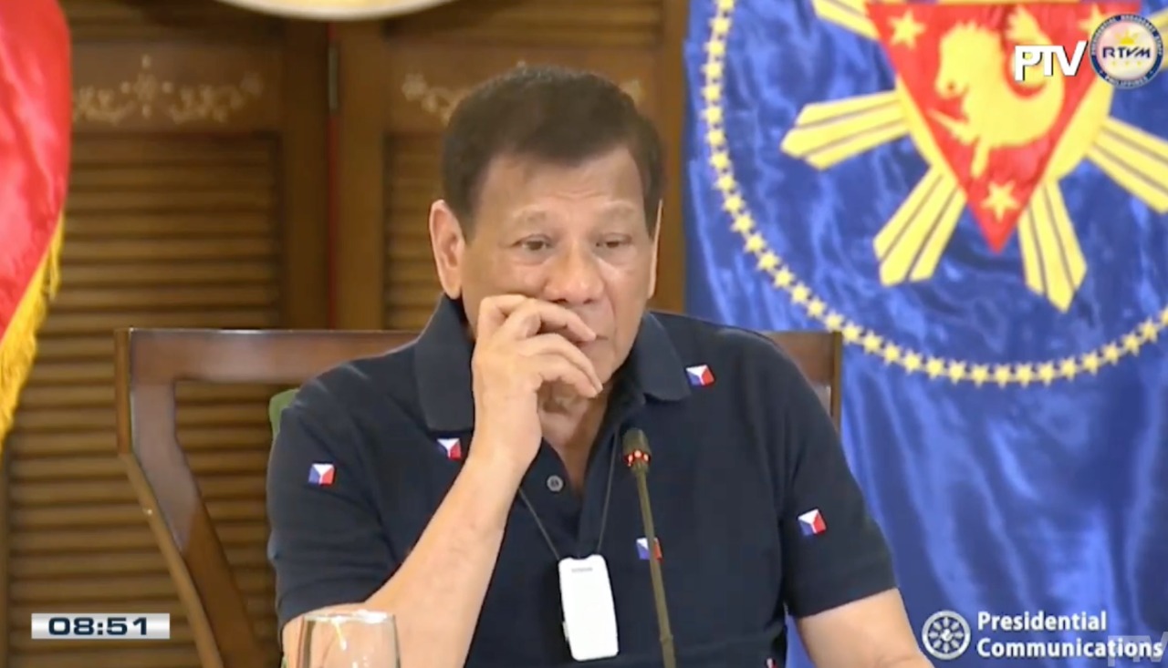 President Rodrigo Duterte will make the announcement on the quarantine status of the different areas in the country on Monday, June 15. | File photo