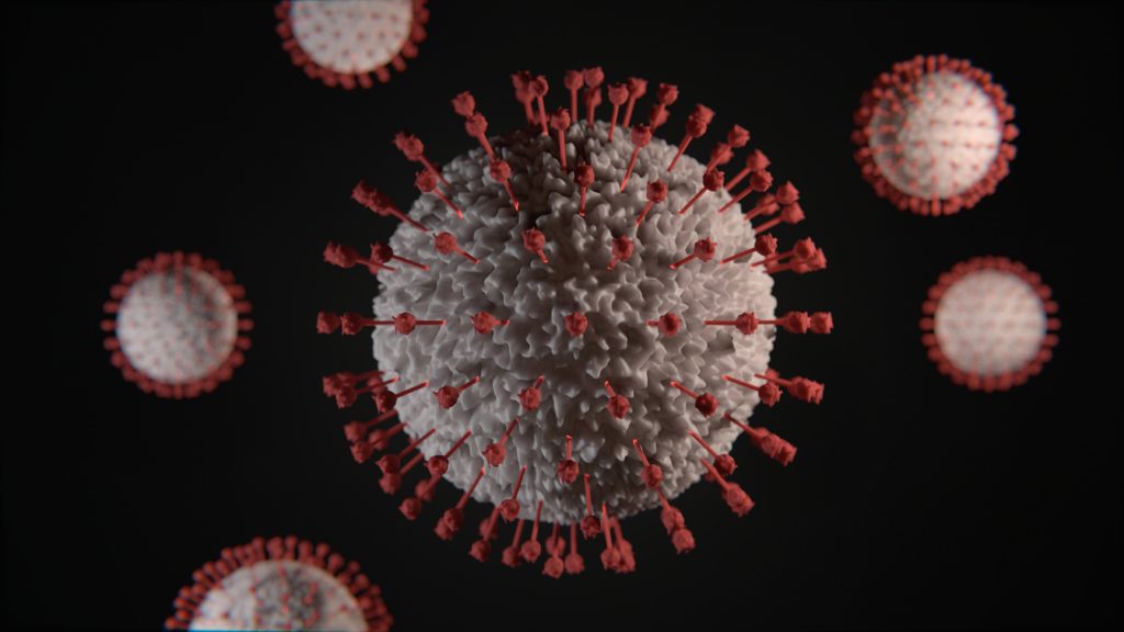 COVID - 19. Coronavirus Illustration