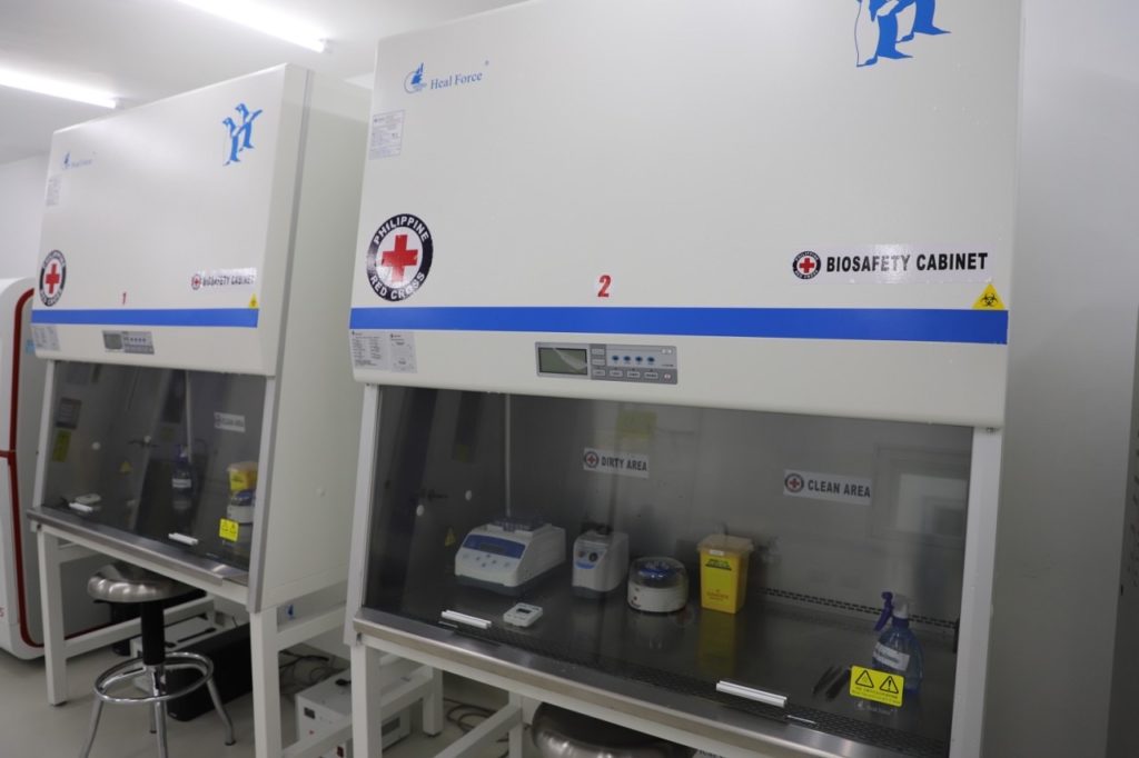 The Philippine Red Cross (PRC) on Thursday, July 16, inaugurated its largest molecular laboratory in Visayas dedicated to coronavirus disease 2019 (COVID-19) tests.