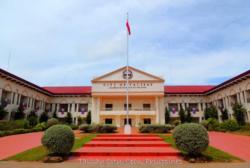 Photo of Talisay City Hall for story:Talisay, Compostela suspend classes due to heavy rains