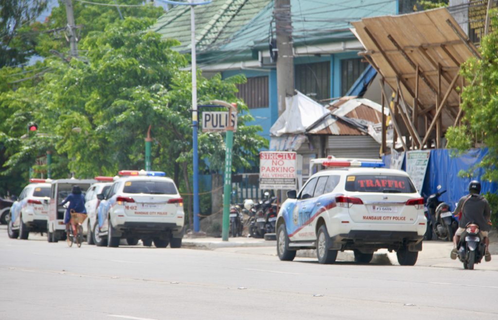 Mandaue City Police Patrol SUVs outside the MCPO compound. The police are ready and have put in place security measures for the "ber" months. | CDN Digital file photo | Brian J. Ochoa