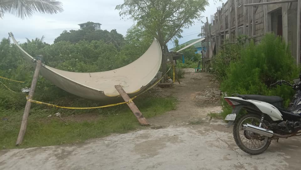 IN PHOTOS: Another huge metal debris found in Eastern Samar town