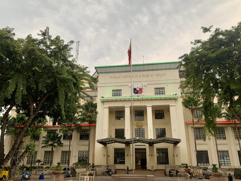 SB-1 OF CEBU CITY UP BY P22M. In photo is the facade of the Cebu City hall.