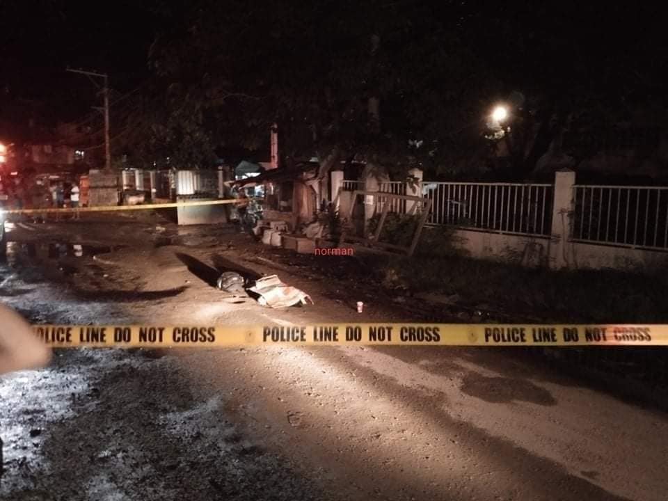 One of the suspects of the 2019 J Center Mall robbery was shot dead this evening, September 14, 2020, along Sitio Superior, Barangay Looc, Mandaue City. | Contributed Photo via Norman Mendoza