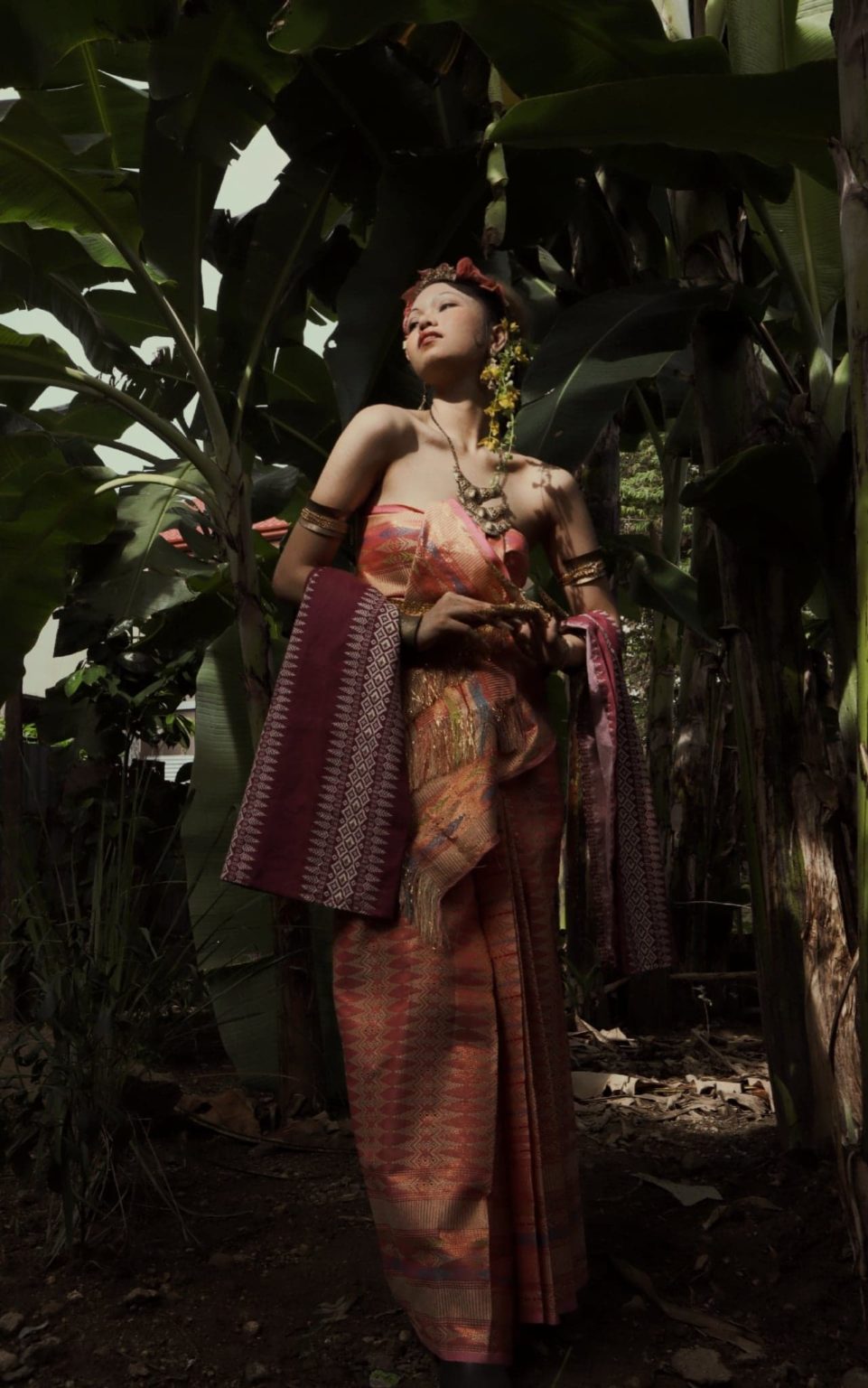 Young Cebuana flaunts precolonial Visayaninspired clothing Cebu
