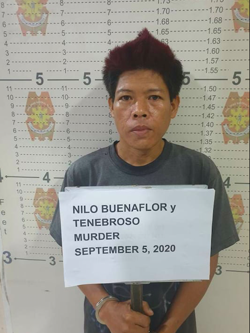 Badian Police arrested a 40-year-old farmer for killing his 63-year-old uncle during an argument over land in Barangay Basak, Badian town, on September 5, 2020. | Contributed Photo