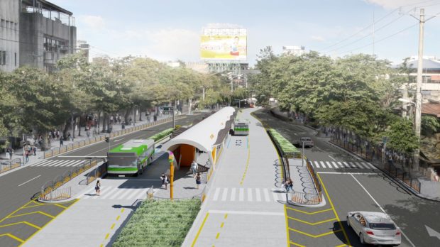 Photo of the proposed Cebu BRT for story:‘Lack of budget’ hounding Cebu BRT’s fate - World Bank