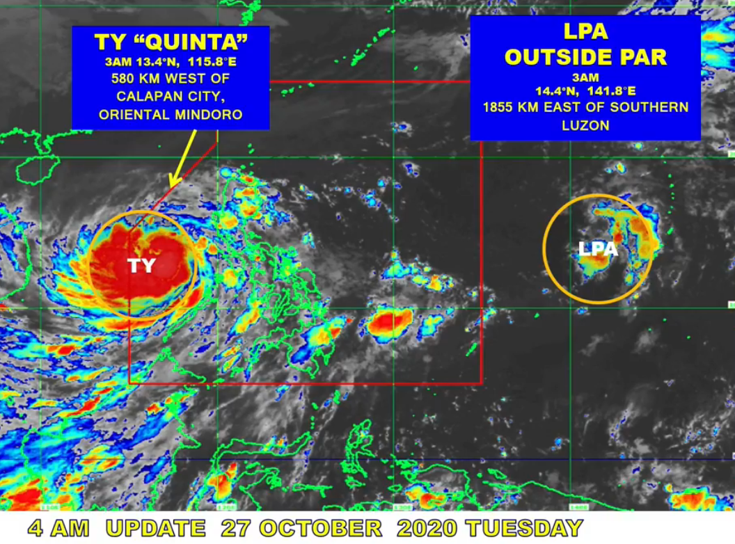 Quinta Leaves; Pagasa Monitoring Another LPA Approaching PAR | Cebu ...